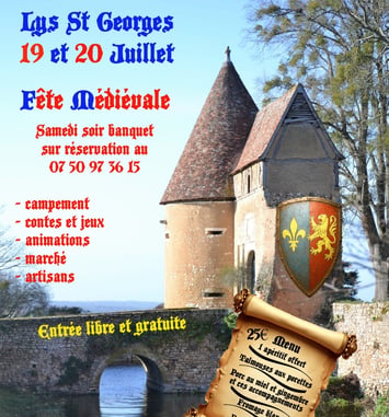 Fête médiévale au château du Lys-Saint-Georges