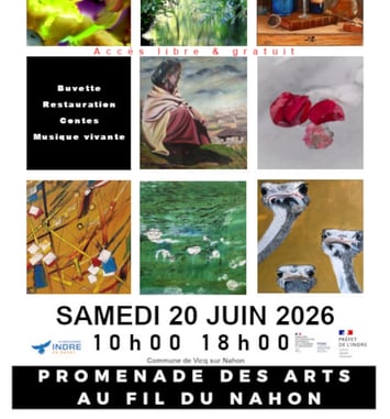 Promenade des arts au fil du Nahon