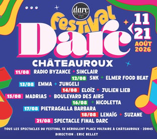 Festival Darc Châteauroux 2026