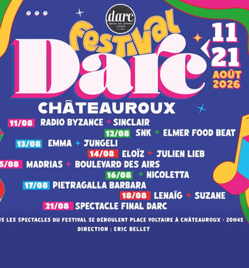 Festival Darc Châteauroux 2026