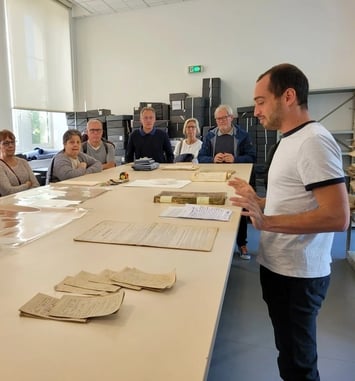 Visite guidée des Archives départementales