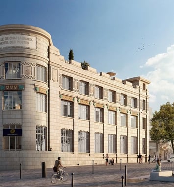 Exposition et archives du quartier de l'Hôtel des Postes de Châteauroux
