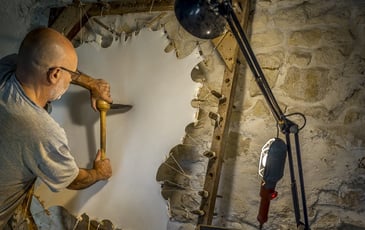 Visite de l'atelier parcheminier