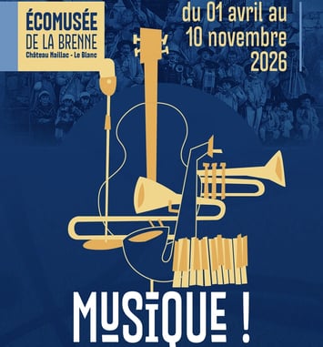 Exposition Musique ! Une histoire des pratiques musicales amateurs en Brenne