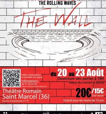 The Rolling Waves — The Wall à Argentomagus / Tribute to Pink Floyd
