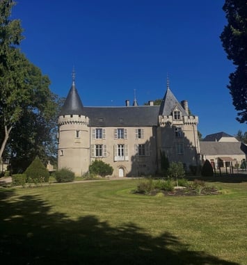 Visite du château de Solange Sand