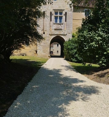 Visite de l'ancienne Commanderie de Luzeret