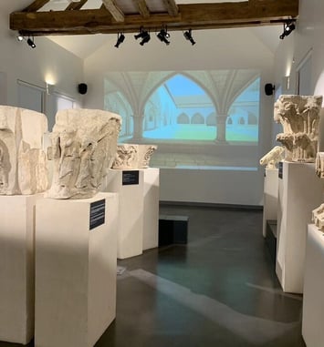 Le musée lapidaire de l'abbaye