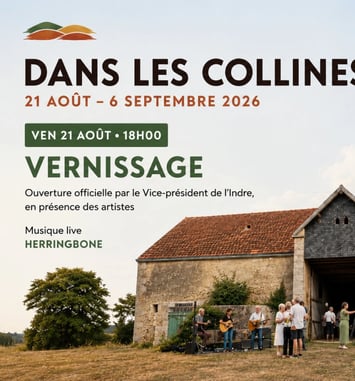 Vernissage de Dans les collines II et concert de Herringbone