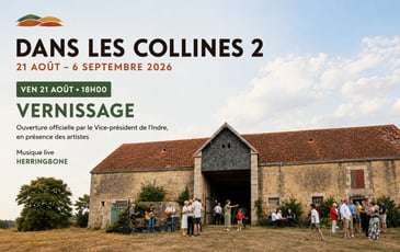 Vernissage de Dans les collines II et concert de Herringbone
