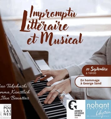 Impromptu littéraire et musical