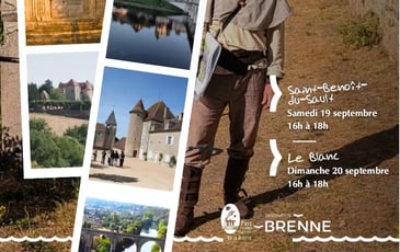 Visite guidée de Saint-Benoît du Sault le 19 septembre